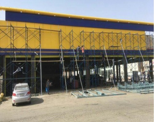 تركيب واجهات كلادينج